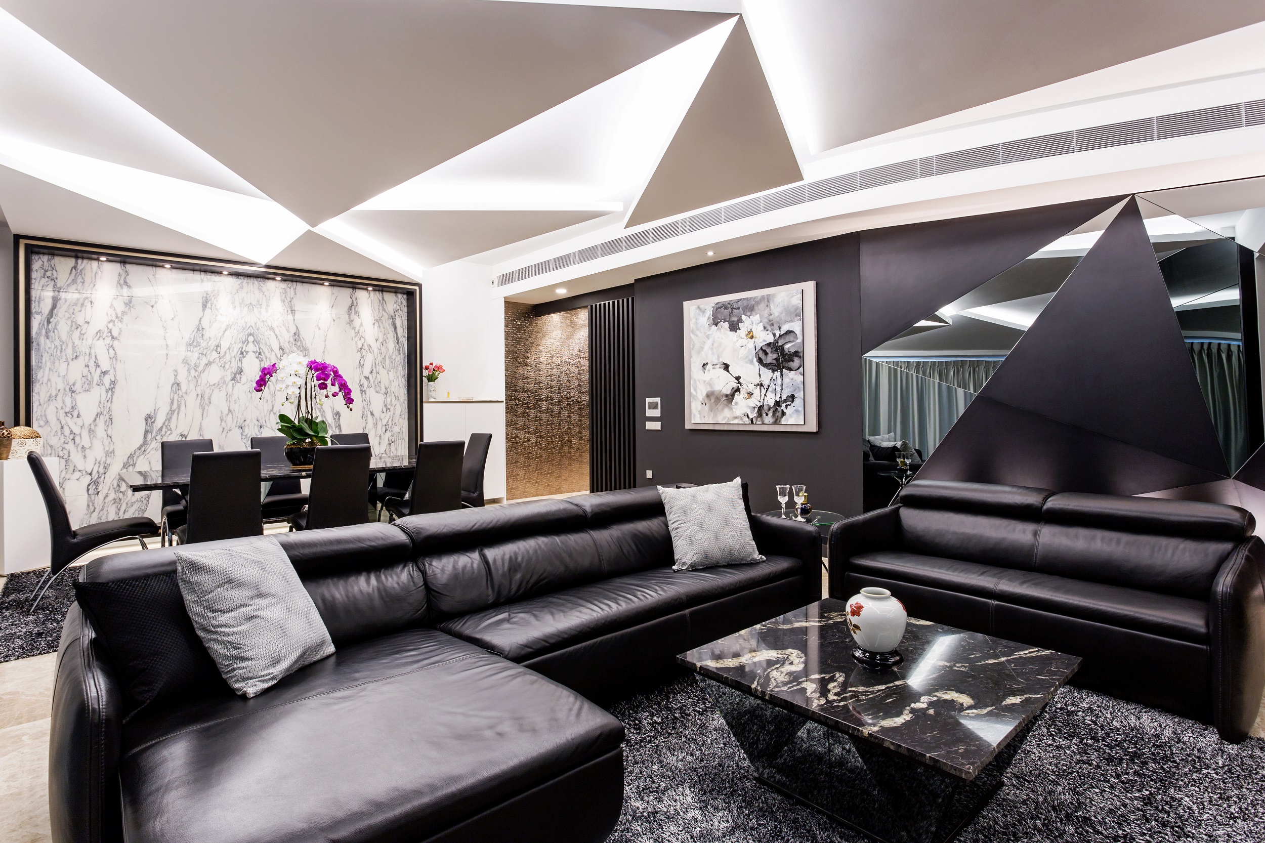 Contemporary, Modern Design - Living Room - Condominium - Design by Summerhaus D'zign Pte Ltd