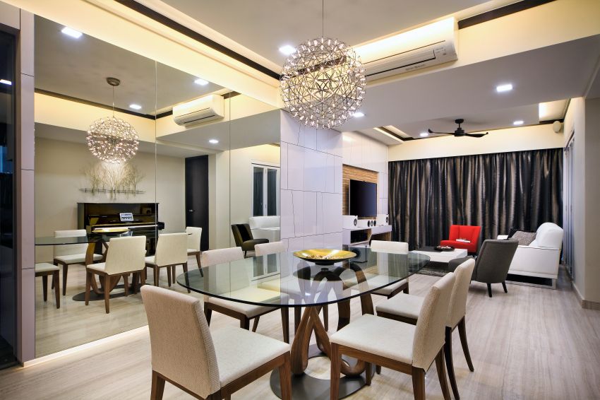 Contemporary, Modern Design - Dining Room - Condominium - Design by Summerhaus D'zign Pte Ltd