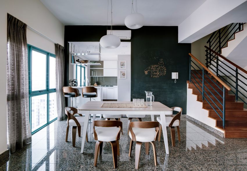Eclectic Design - Dining Room - Condominium - Design by Summerhaus D'zign Pte Ltd
