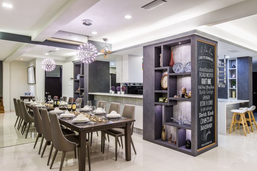 Contemporary, Modern Design - Dining Room - Landed House - Design by Summerhaus D'zign Pte Ltd