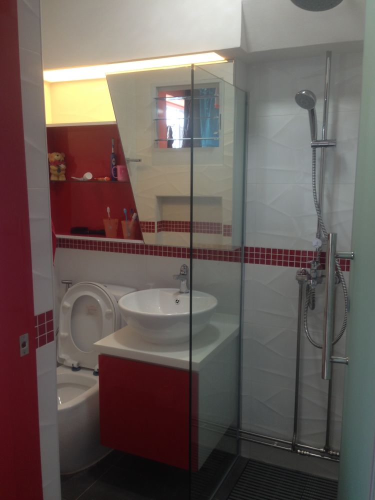 Minimalist, Modern Design - Bathroom - HDB 5 Room - Design by Summit Design Studio