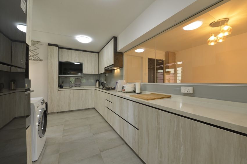 Modern Design - Kitchen - HDB 5 Room - Design by Summit Design Studio