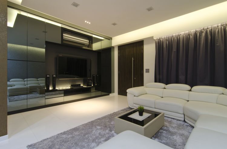 Minimalist, Modern, Scandinavian Design - Living Room - Landed House - Design by Summit Design Studio