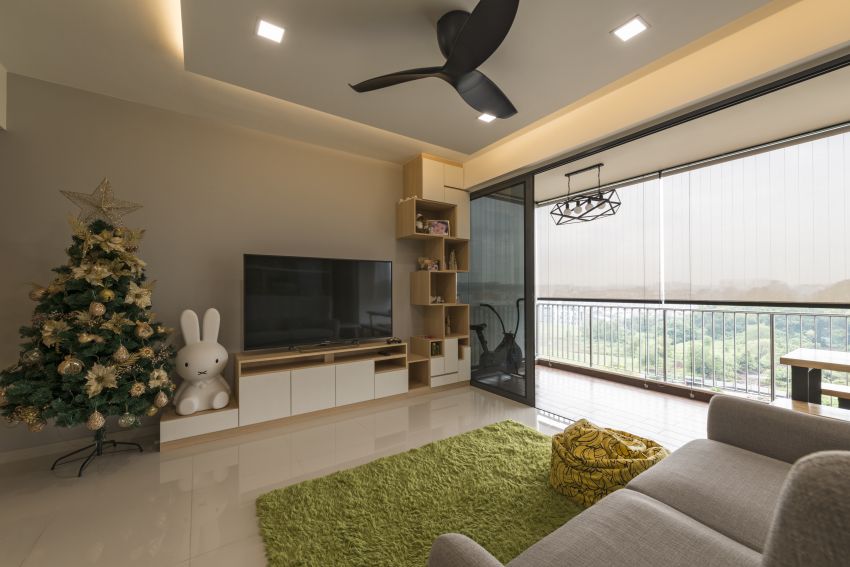 Modern Design - Living Room - Condominium - Design by Summit Design Studio