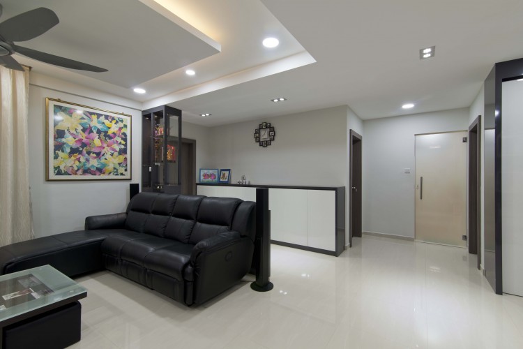 Classical, Contemporary Design - Living Room - Condominium - Design by Sun Hup Interior Contracts