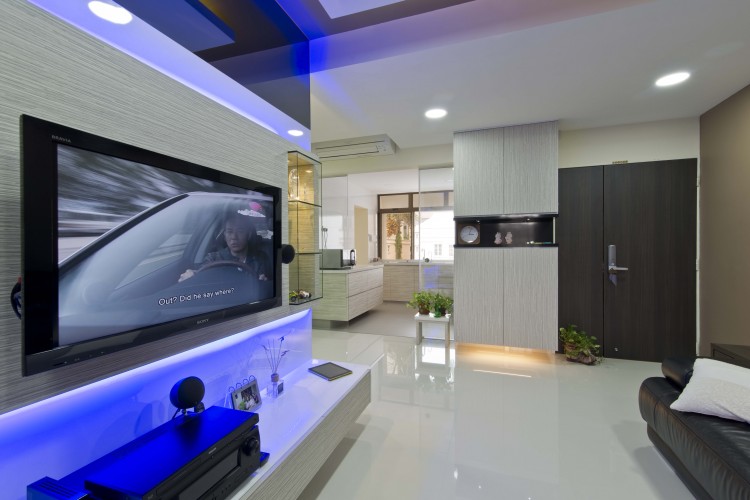 Contemporary, Modern Design - Living Room - Condominium - Design by Sun Hup Interior Contracts