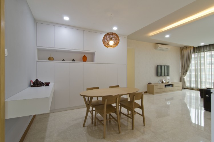 Minimalist, Modern Design - Dining Room - Condominium - Design by Sun Hup Interior Contracts