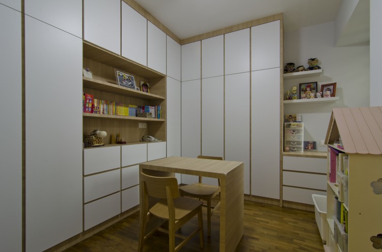 Minimalist, Modern Design - Study Room - Condominium - Design by Sun Hup Interior Contracts