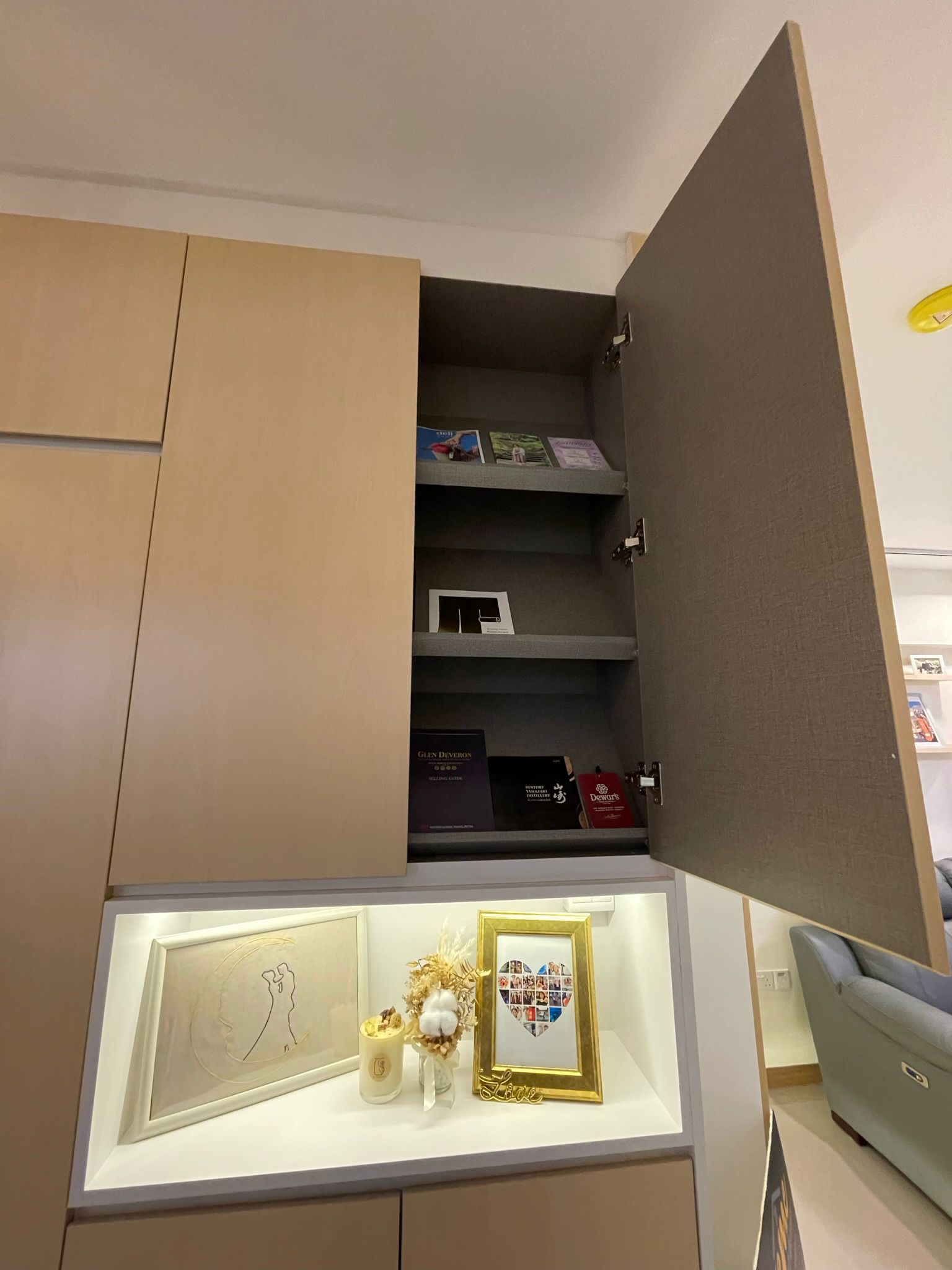 Minimalist, Scandinavian Design - Living Room - HDB 4 Room - Design by Supreme Houzz Design