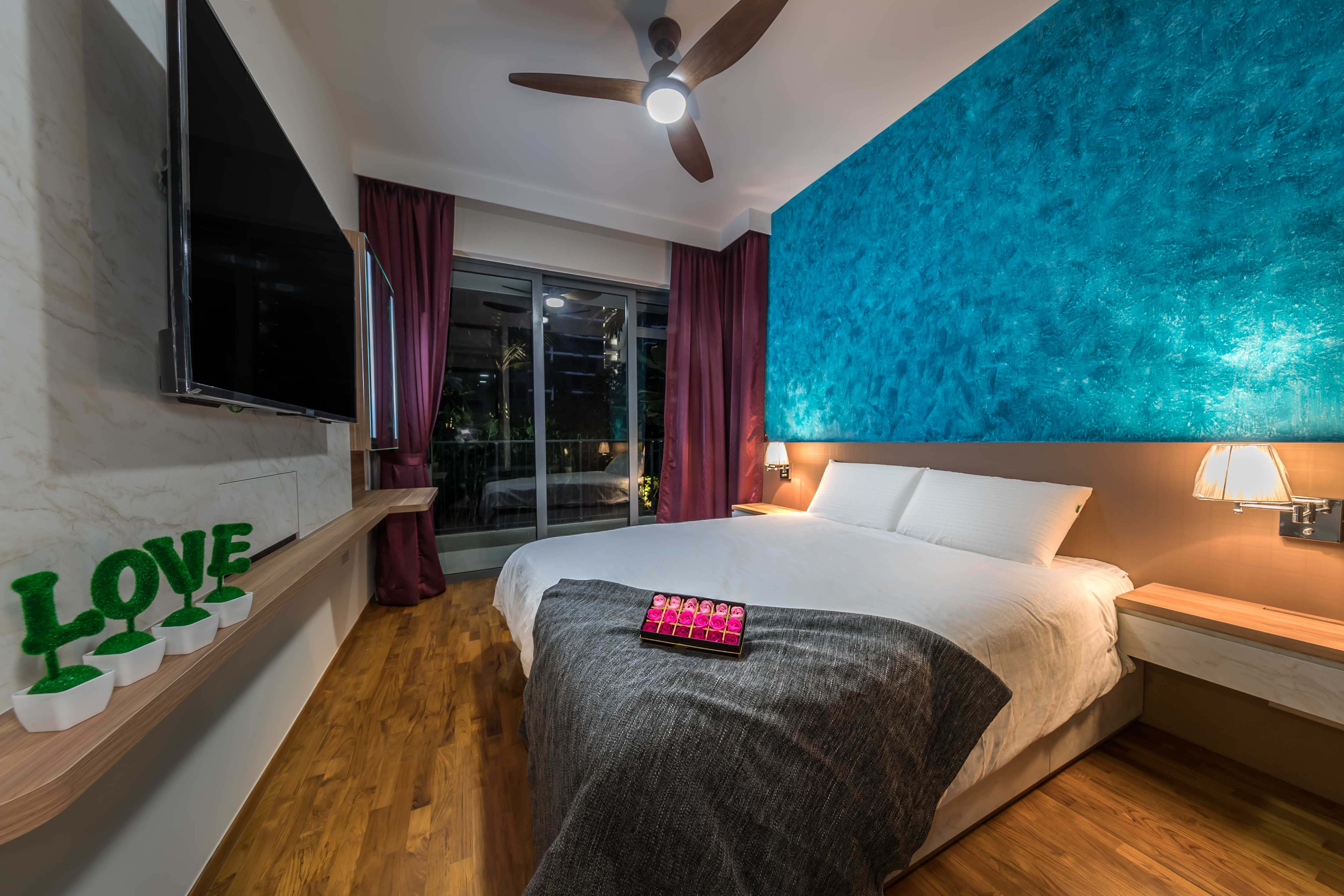 Modern Design - Bedroom - Condominium - Design by Swiss Interior Design Pte Ltd