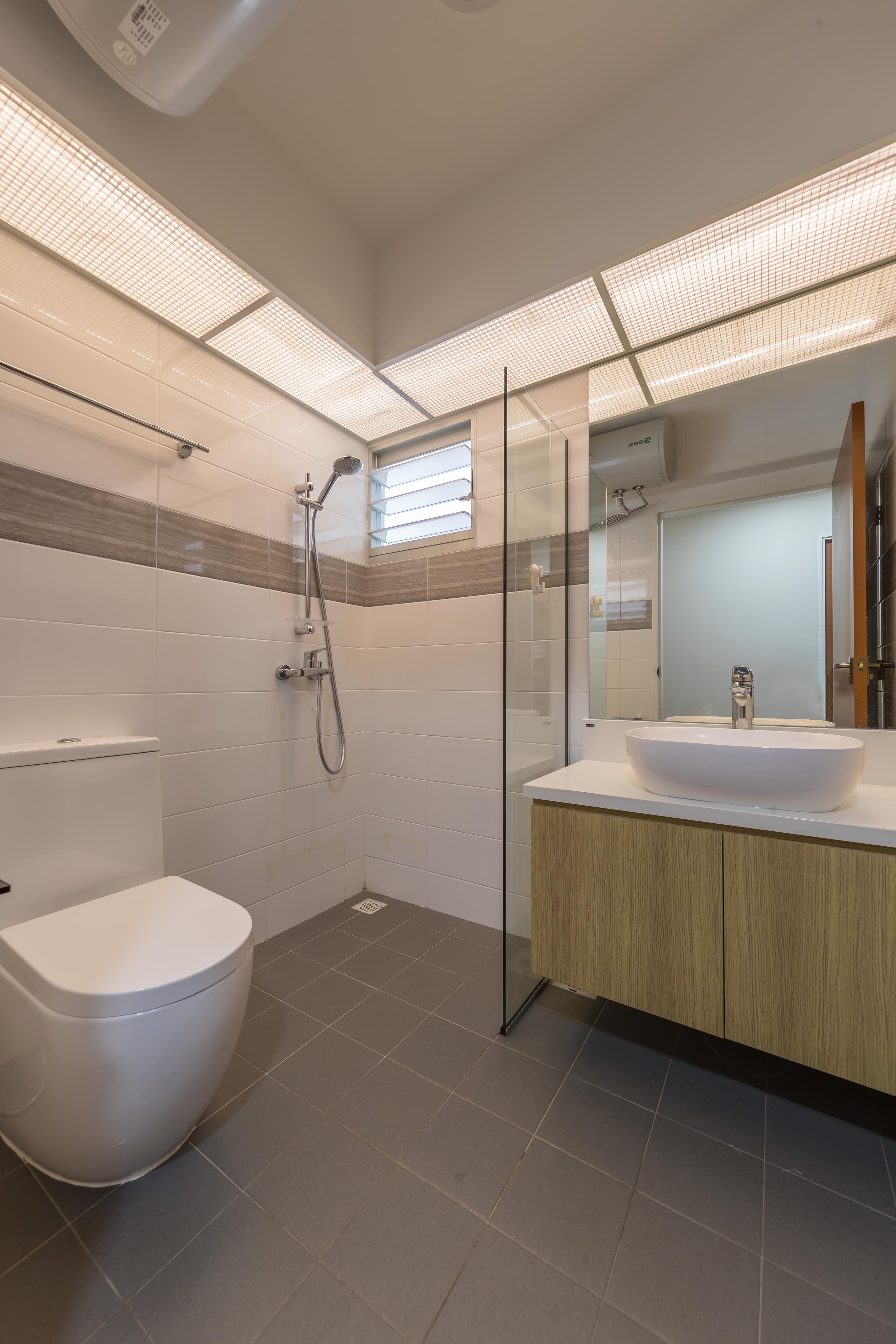 Minimalist, Scandinavian Design - Bathroom - Others - Design by Swiss Interior Design Pte Ltd