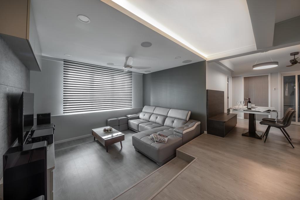 Contemporary, Modern Design - Living Room - Condominium - Design by Swiss Interior Design Pte Ltd