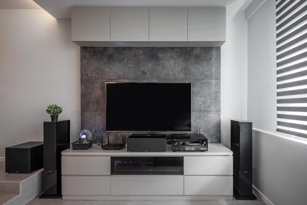 Contemporary, Modern Design - Living Room - Condominium - Design by Swiss Interior Design Pte Ltd