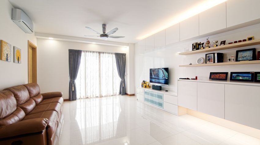 Modern Design - Living Room - Landed House - Design by Swiss Interior Design Pte Ltd