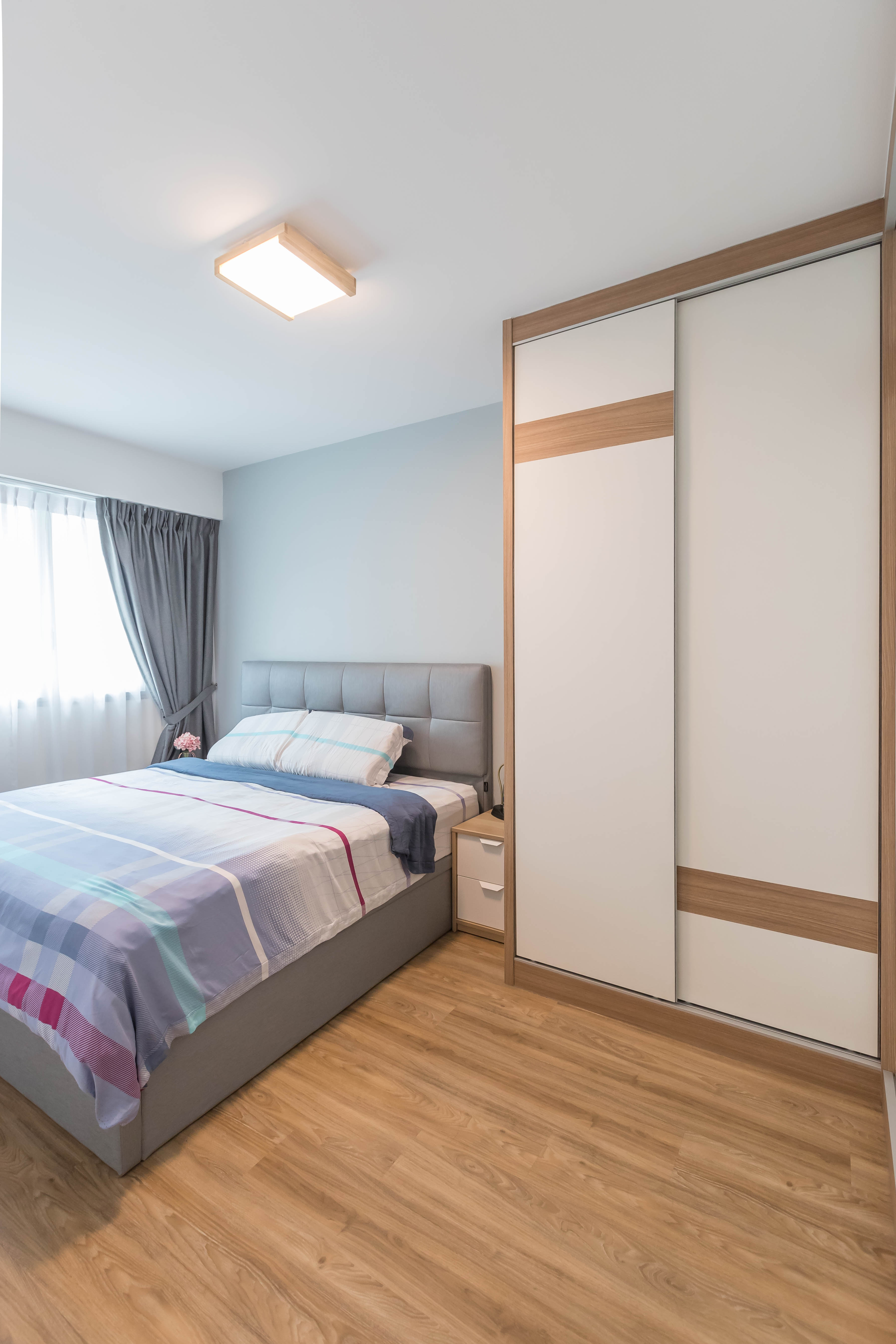 Scandinavian Design - Bedroom - HDB 4 Room - Design by Swiss Interior Design Pte Ltd