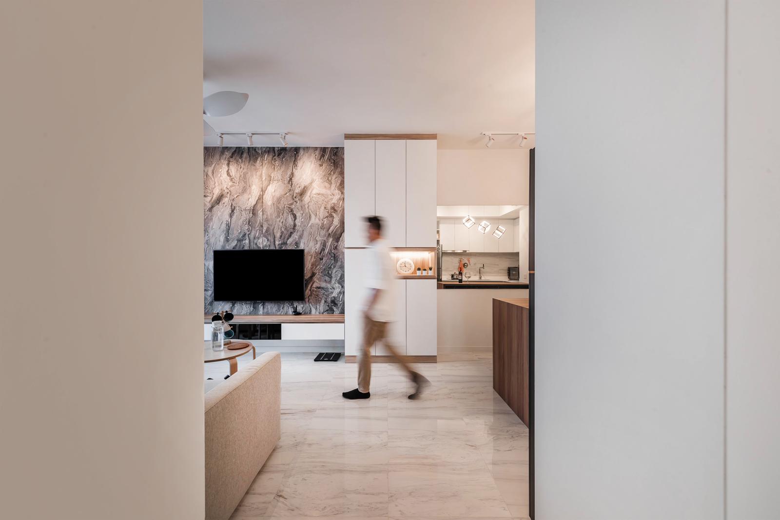 Contemporary, Modern, Scandinavian Design - Living Room - Condominium - Design by Swiss Interior Design Pte Ltd