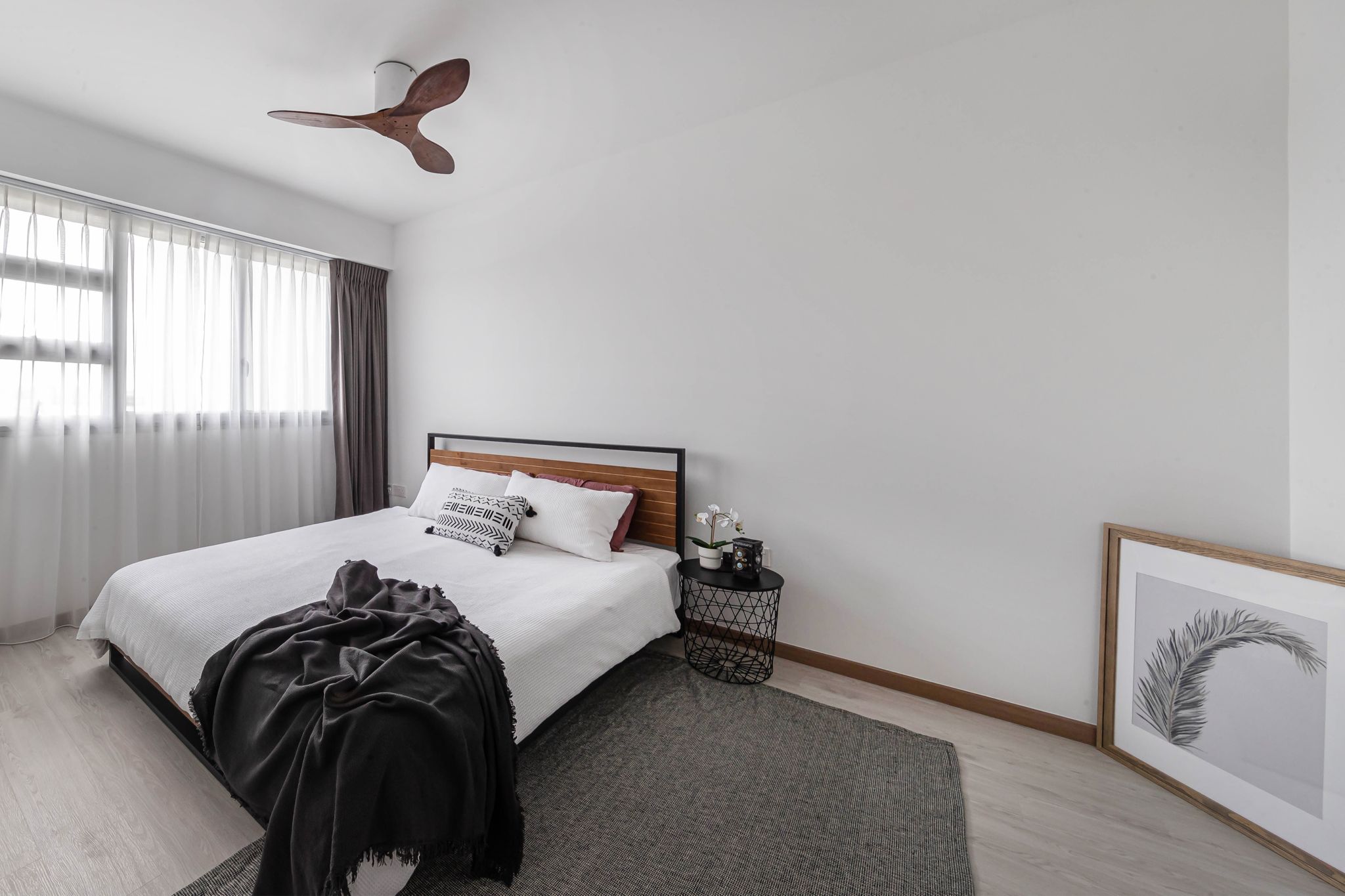 Minimalist Design - Bedroom - HDB 4 Room - Design by Swiss Interior Design Pte Ltd