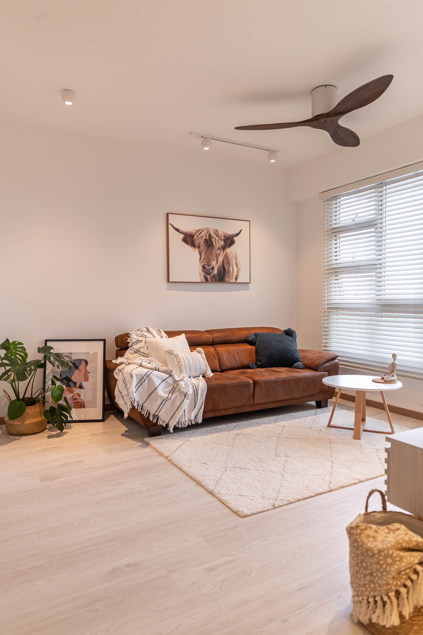 Minimalist Design - Living Room - HDB 4 Room - Design by Swiss Interior Design Pte Ltd