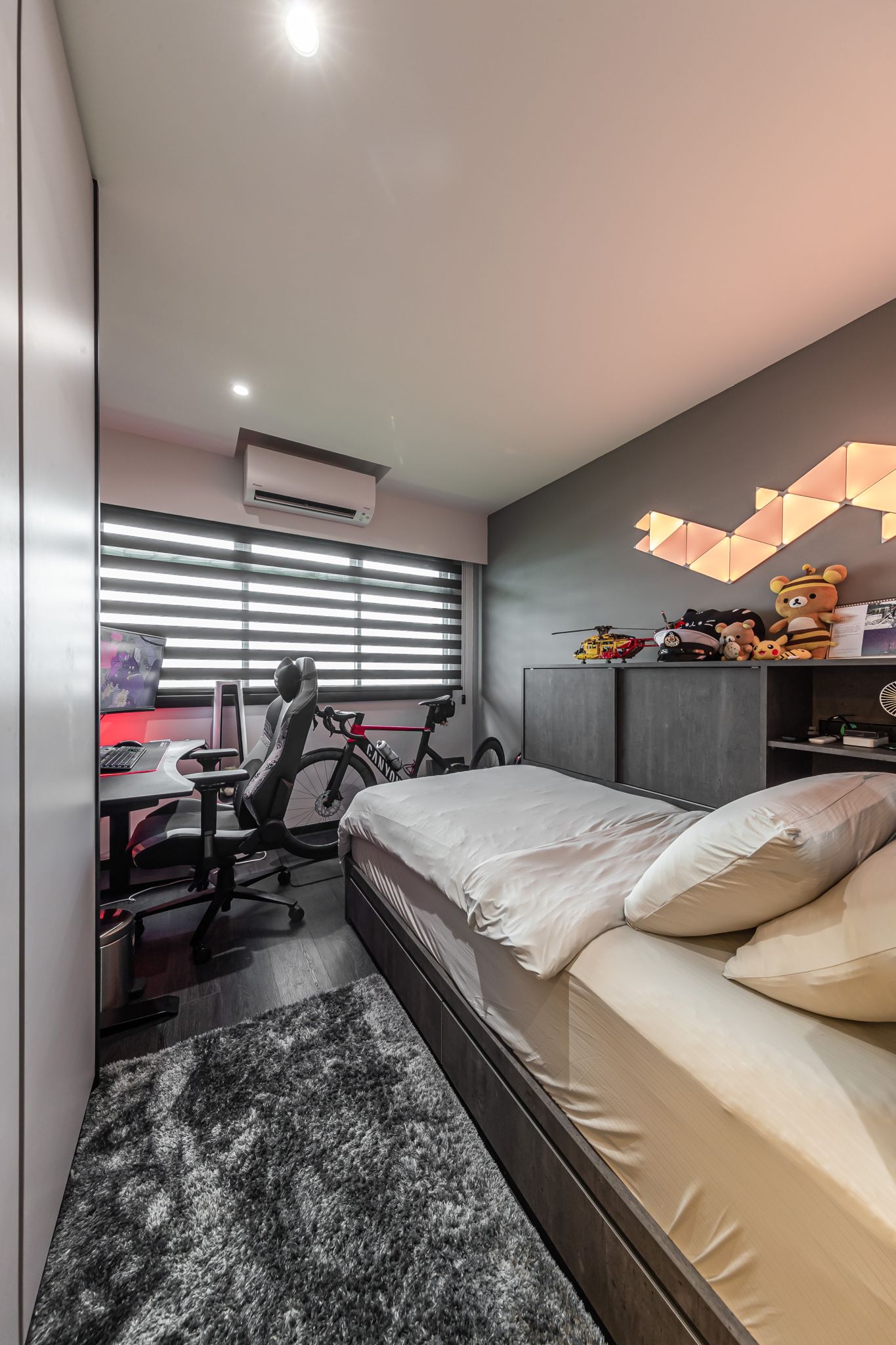 Modern, Scandinavian Design - Bedroom - HDB 4 Room - Design by Swiss Interior Design Pte Ltd