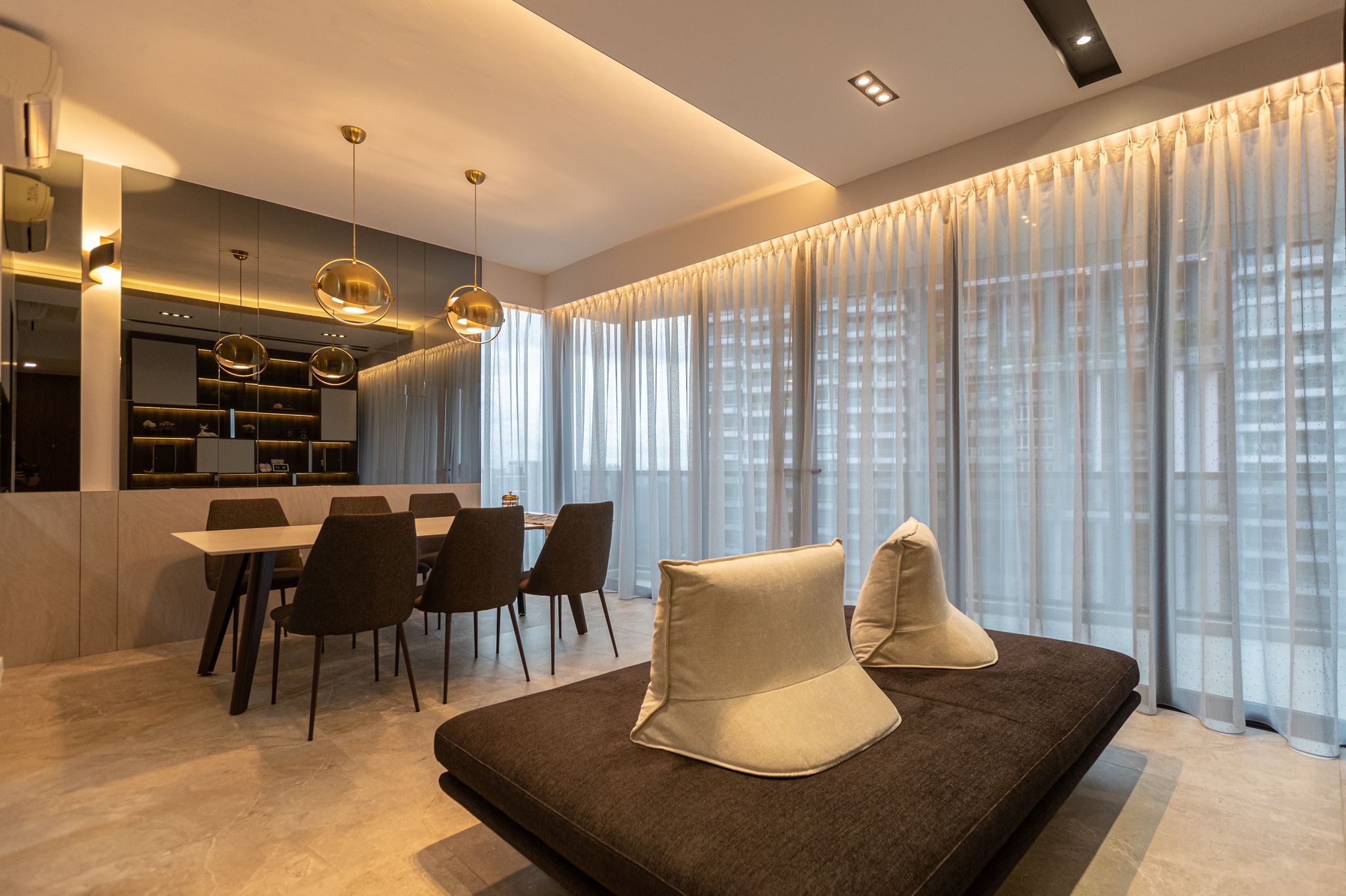 Modern Design - Dining Room - Condominium - Design by Swiss Interior Design Pte Ltd