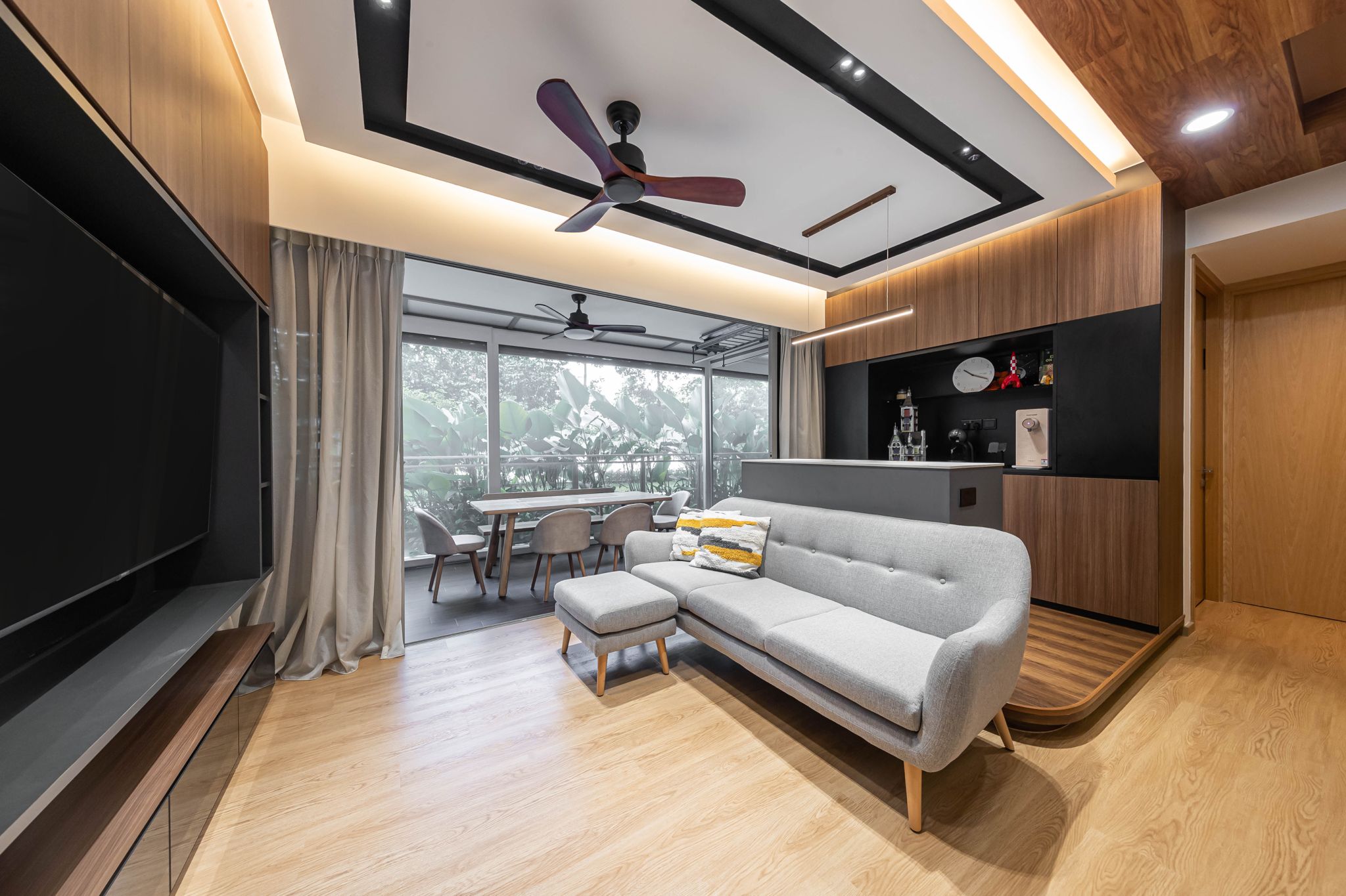 Modern, Resort Design - Living Room - Condominium - Design by Swiss Interior Design Pte Ltd
