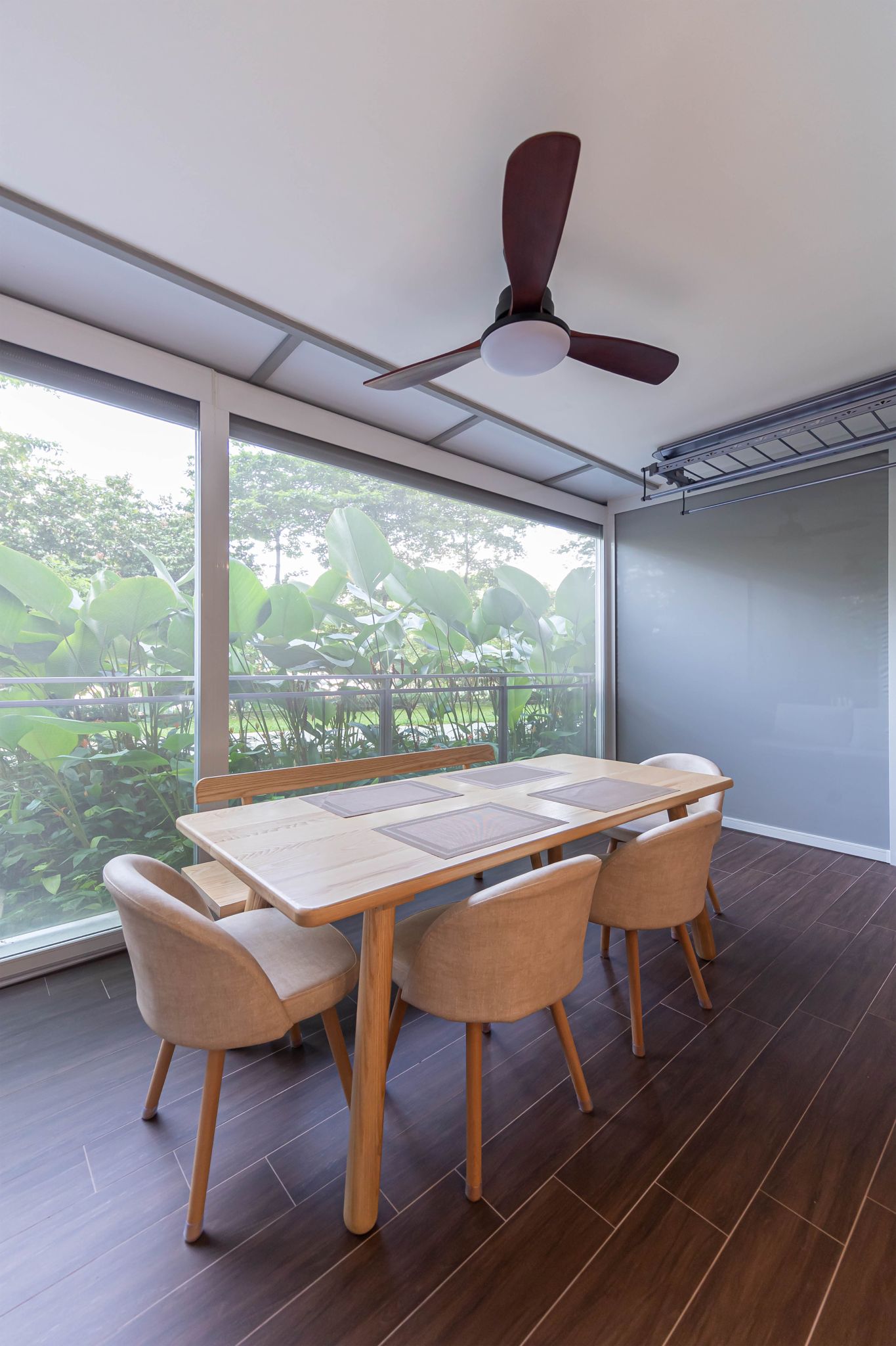 Modern, Resort Design - Balcony - Condominium - Design by Swiss Interior Design Pte Ltd