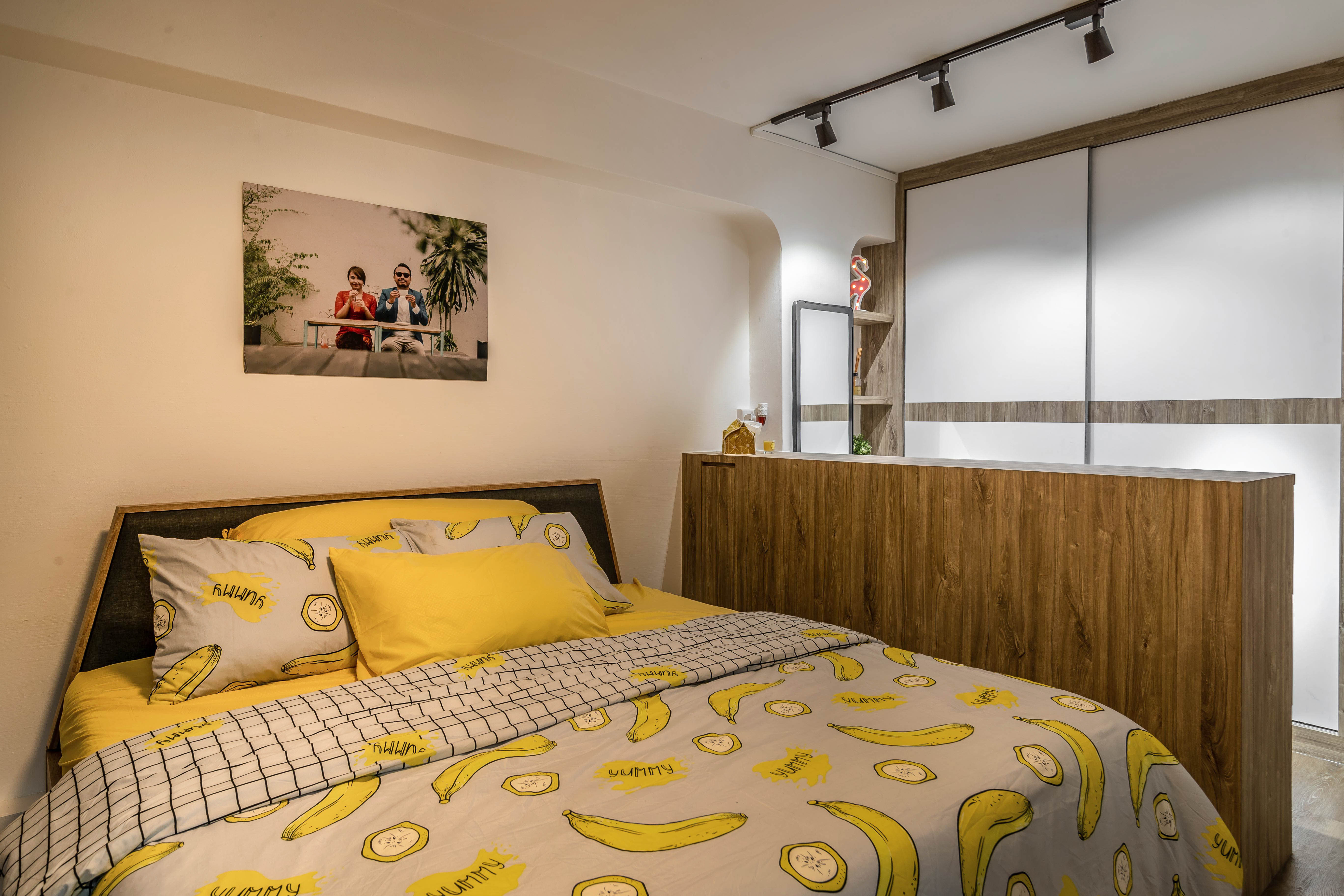  Design - Bedroom - HDB 4 Room - Design by Swiss Interior Design Pte Ltd