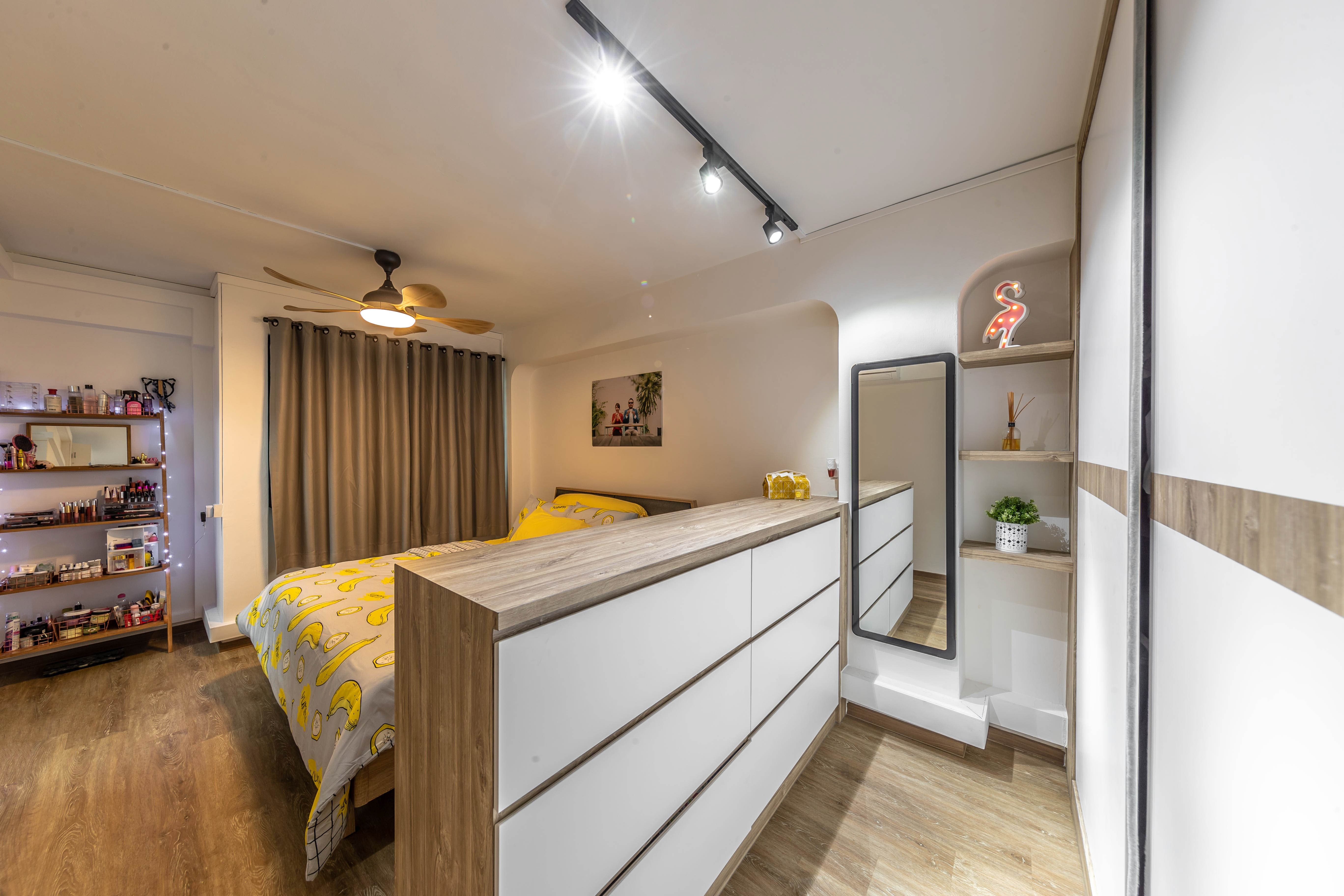  Design - Bedroom - HDB 4 Room - Design by Swiss Interior Design Pte Ltd