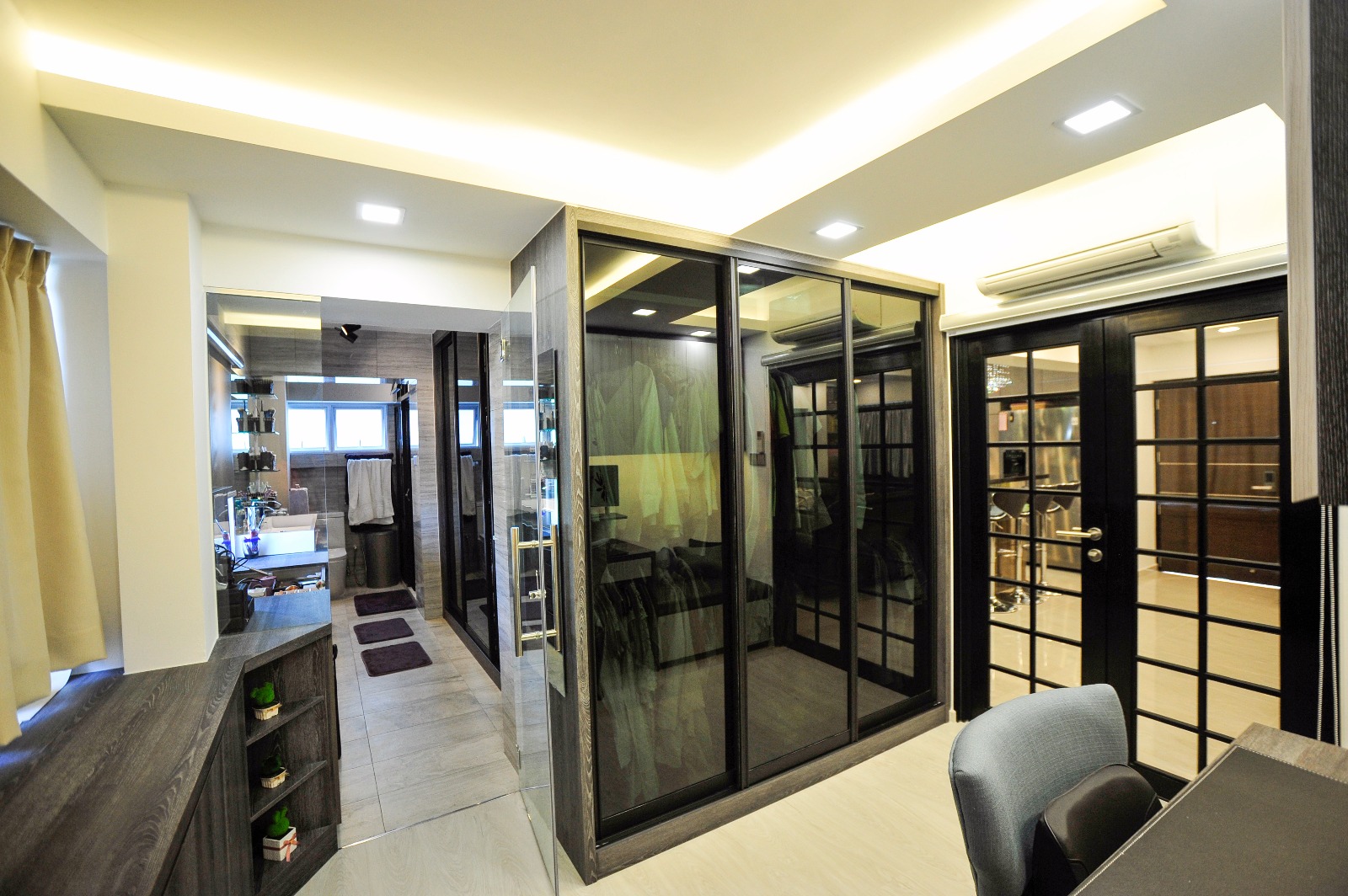 Contemporary Design - Study Room - HDB 5 Room - Design by Swiss Interior Design Pte Ltd