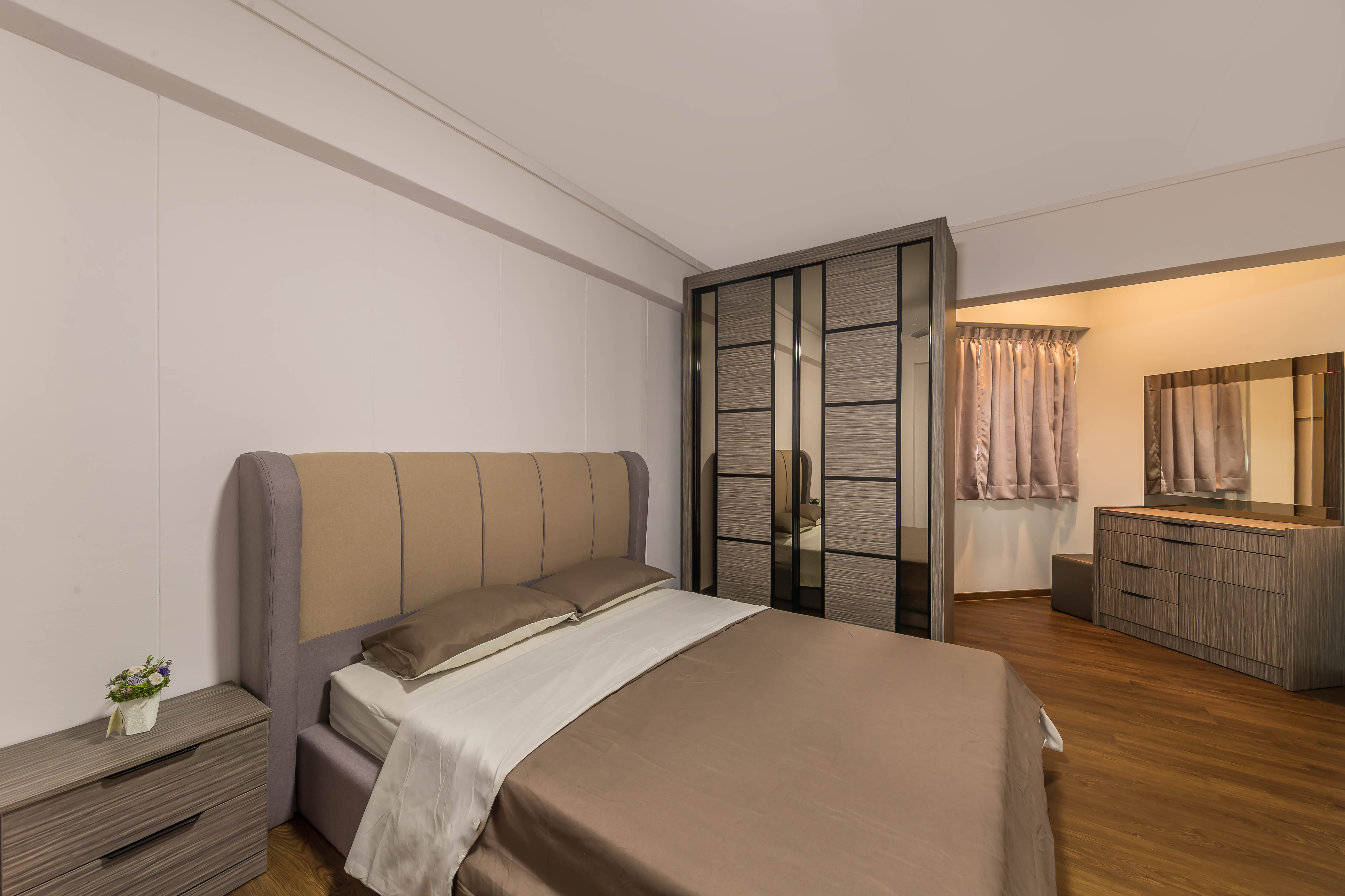 Scandinavian Design - Bedroom - HDB 5 Room - Design by Swiss Interior Design Pte Ltd