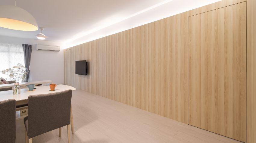 Modern, Scandinavian Design - Dining Room - HDB 4 Room - Design by Swiss Interior Design Pte Ltd