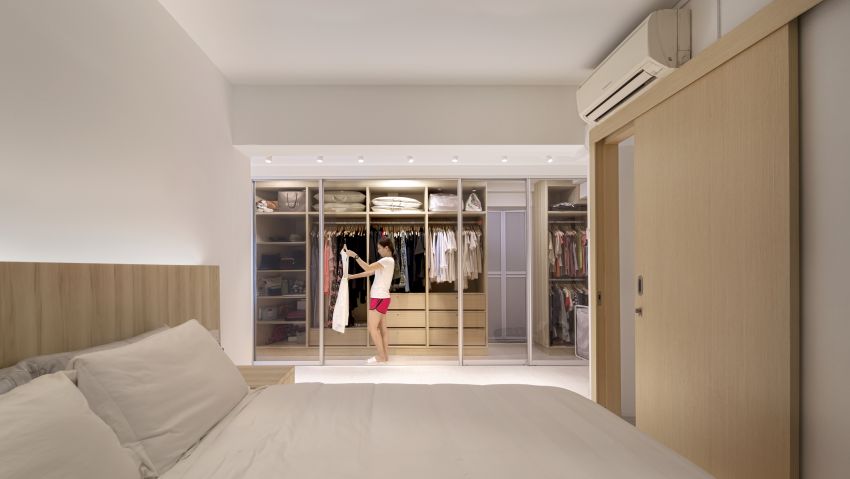 Modern, Scandinavian Design - Bedroom - HDB 4 Room - Design by Swiss Interior Design Pte Ltd