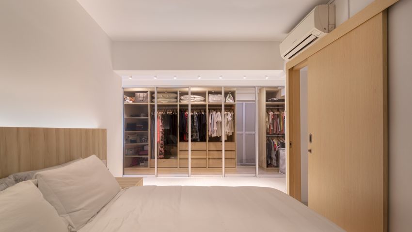 Modern, Scandinavian Design - Bedroom - HDB 4 Room - Design by Swiss Interior Design Pte Ltd