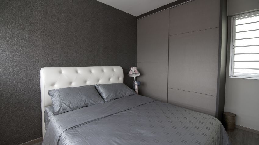 Industrial, Scandinavian Design - Bedroom - HDB 4 Room - Design by Swiss Interior Design Pte Ltd