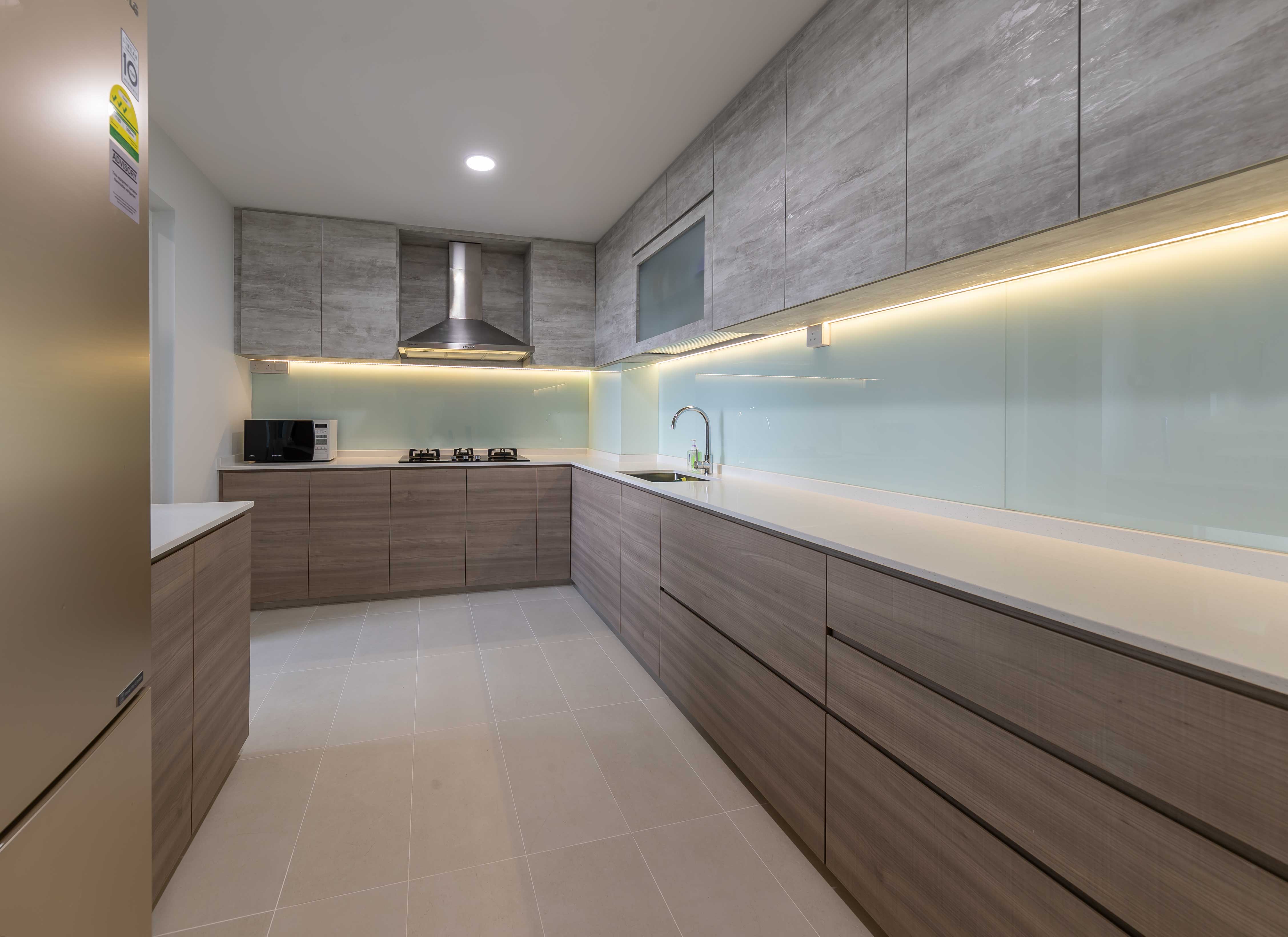 Classical, Modern Design - Kitchen - HDB 5 Room - Design by Swiss Interior Design Pte Ltd