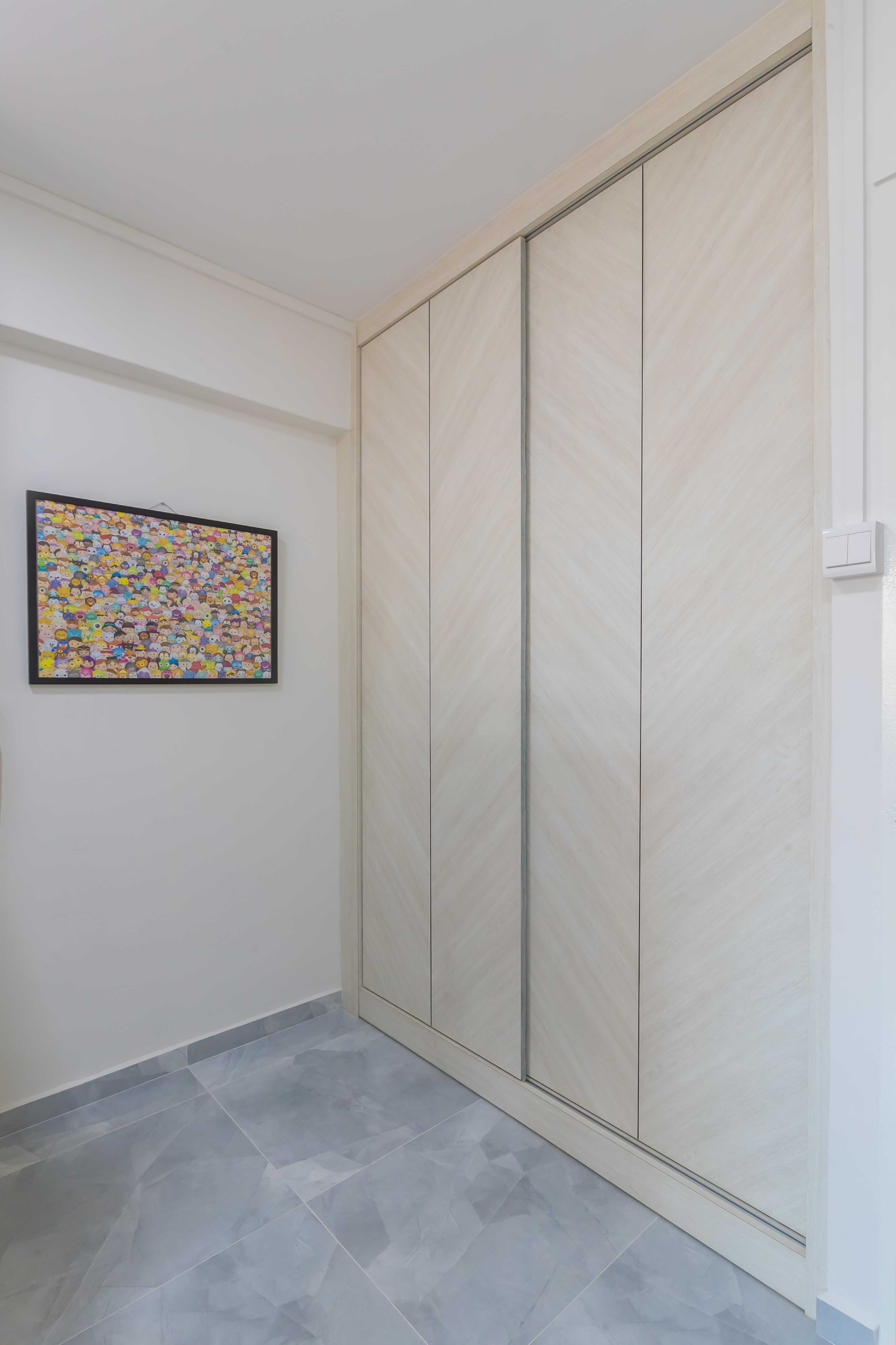 Modern Design - Bedroom - HDB 4 Room - Design by Swiss Interior Design Pte Ltd