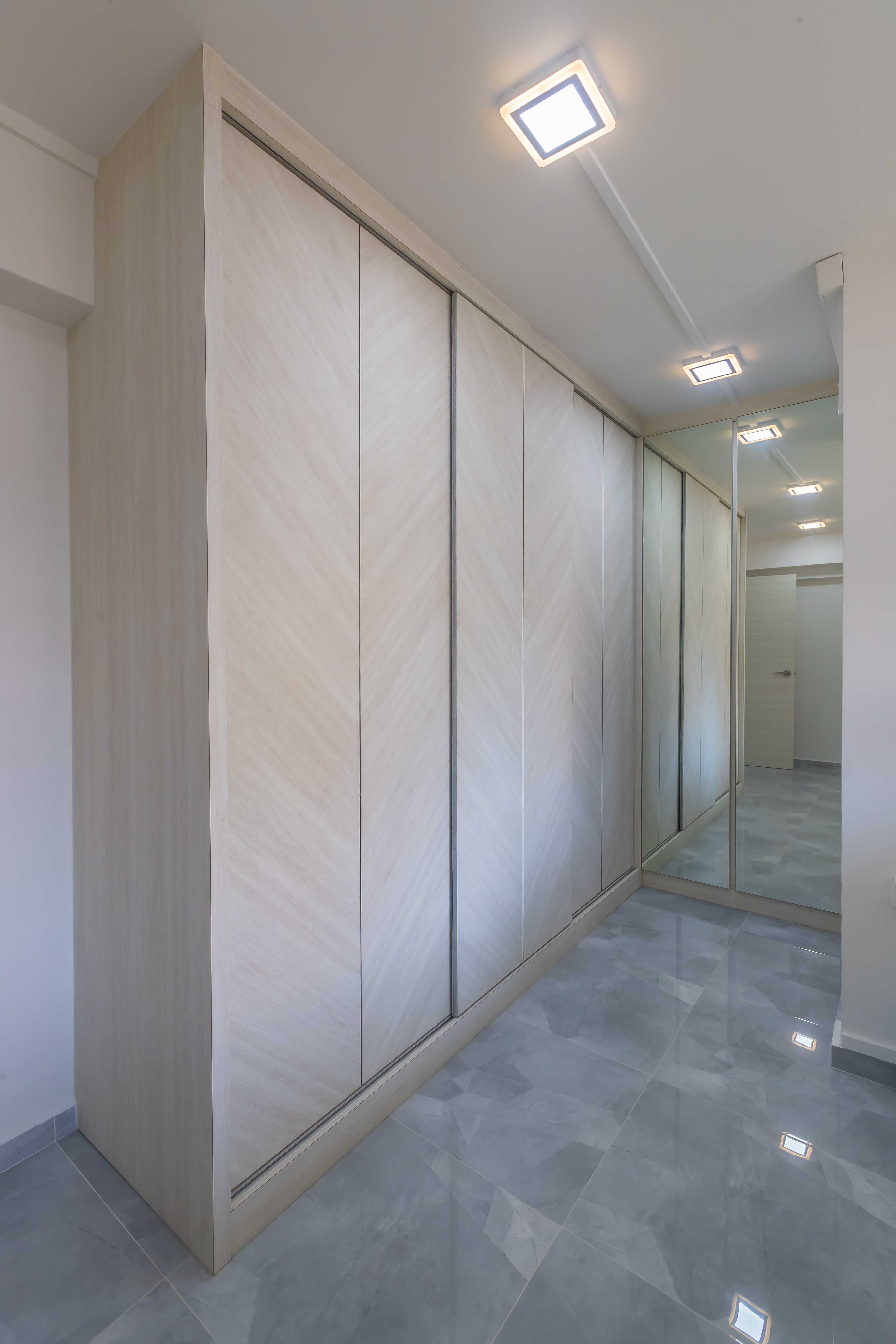 Modern Design - Bedroom - HDB 4 Room - Design by Swiss Interior Design Pte Ltd