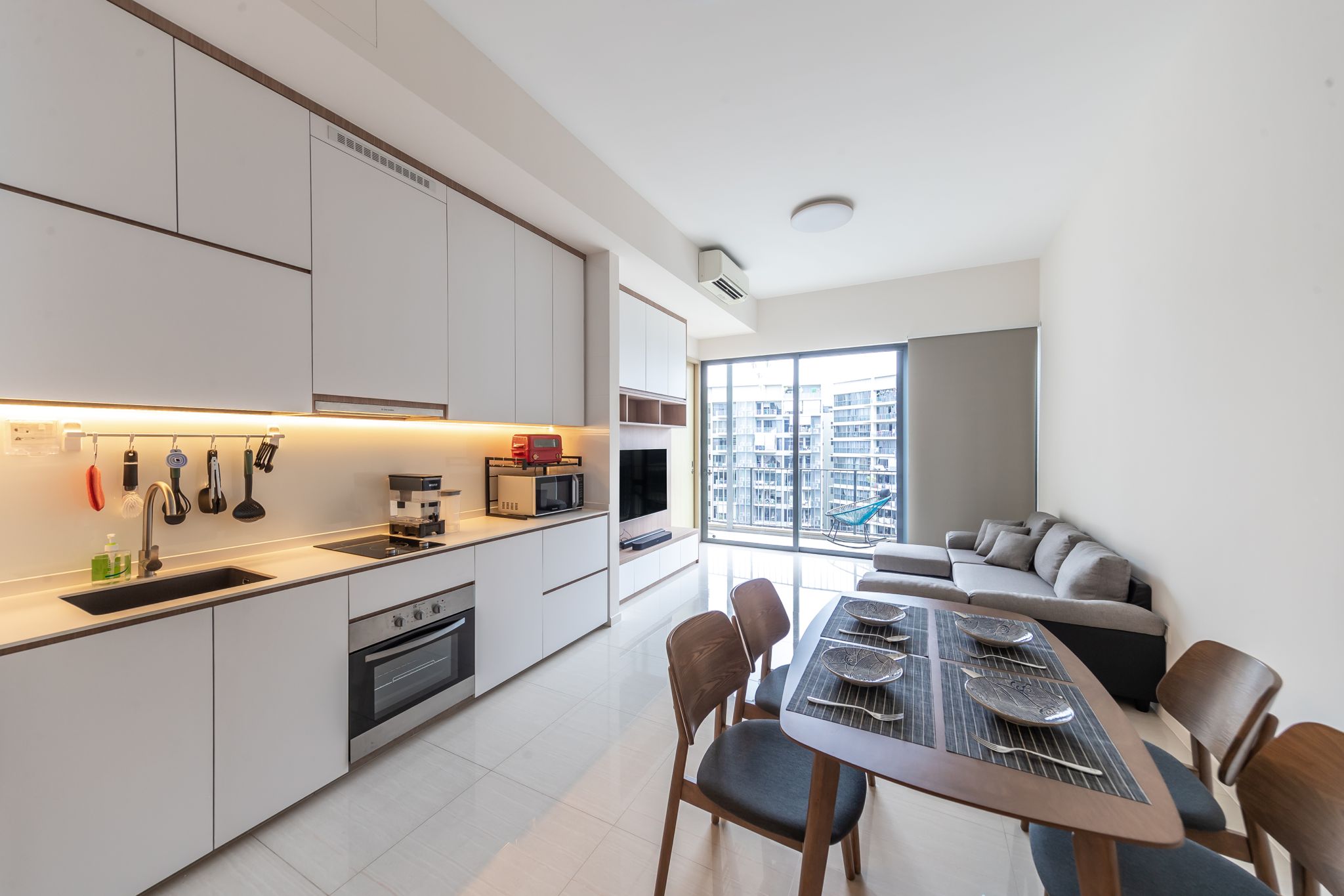 Scandinavian Design - Kitchen - Condominium - Design by Swiss Interior Design Pte Ltd