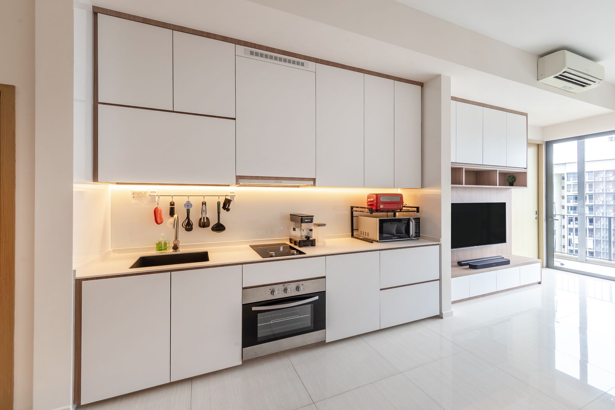 Scandinavian Design - Kitchen - Condominium - Design by Swiss Interior Design Pte Ltd