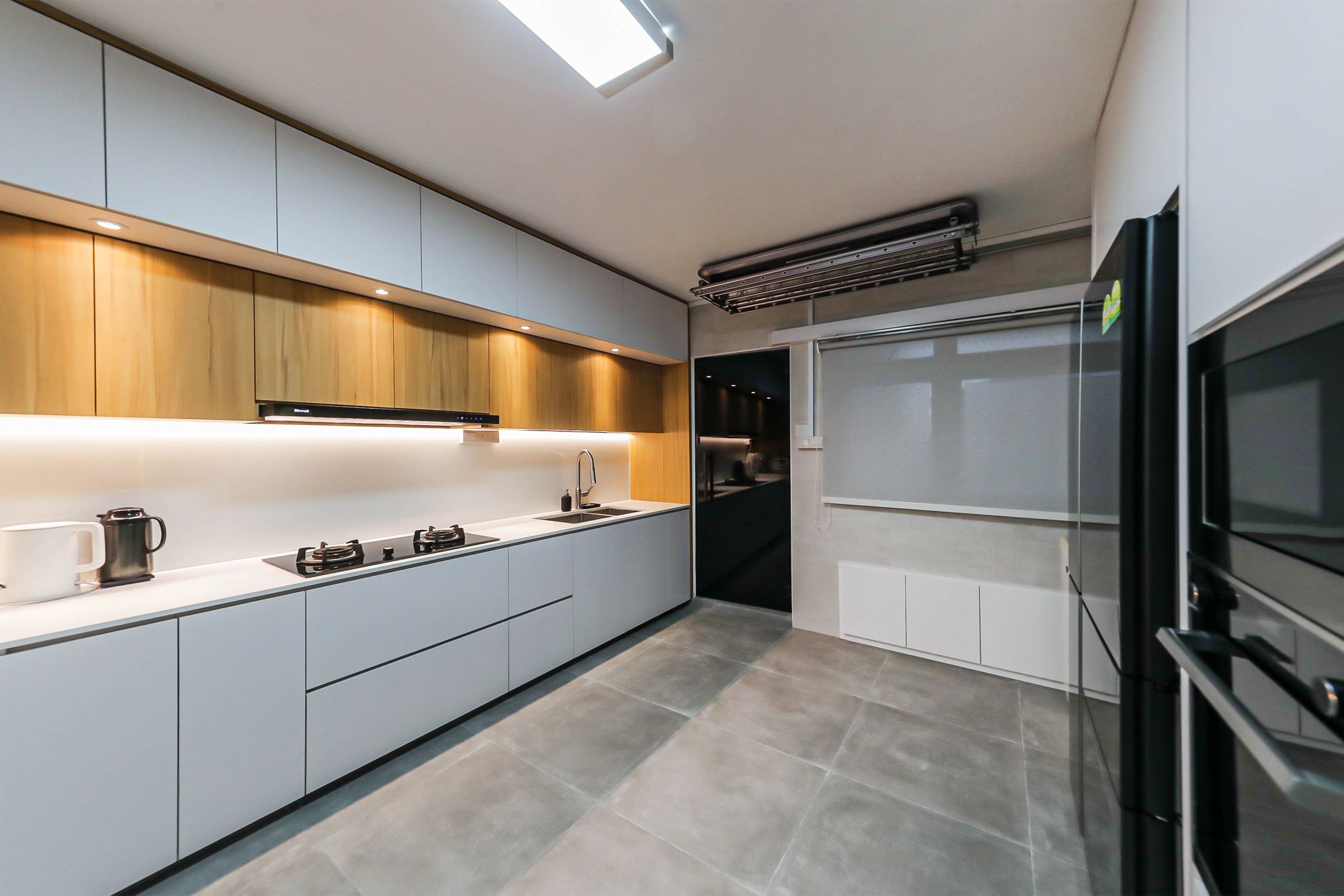 Scandinavian Design - Kitchen - HDB 4 Room - Design by Swiss Interior Design Pte Ltd