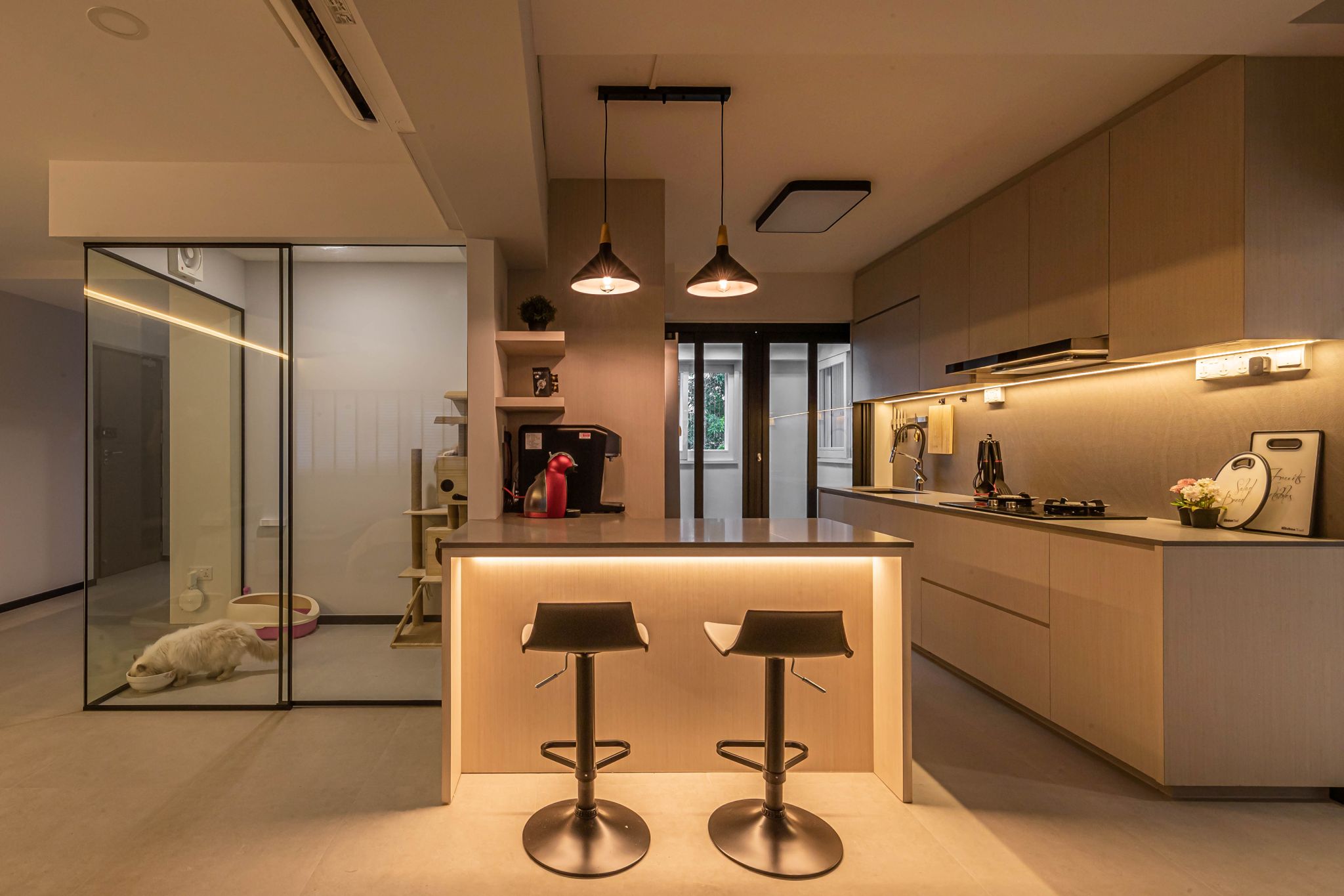 Design - Kitchen - HDB Executive Apartment - Design by Swiss Interior Design Pte Ltd