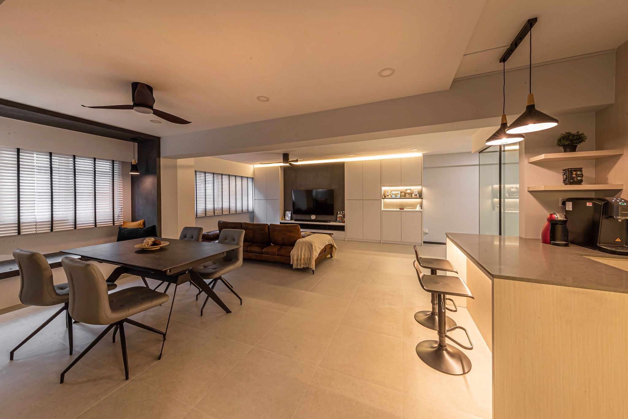  Design - Dining Room - HDB Executive Apartment - Design by Swiss Interior Design Pte Ltd