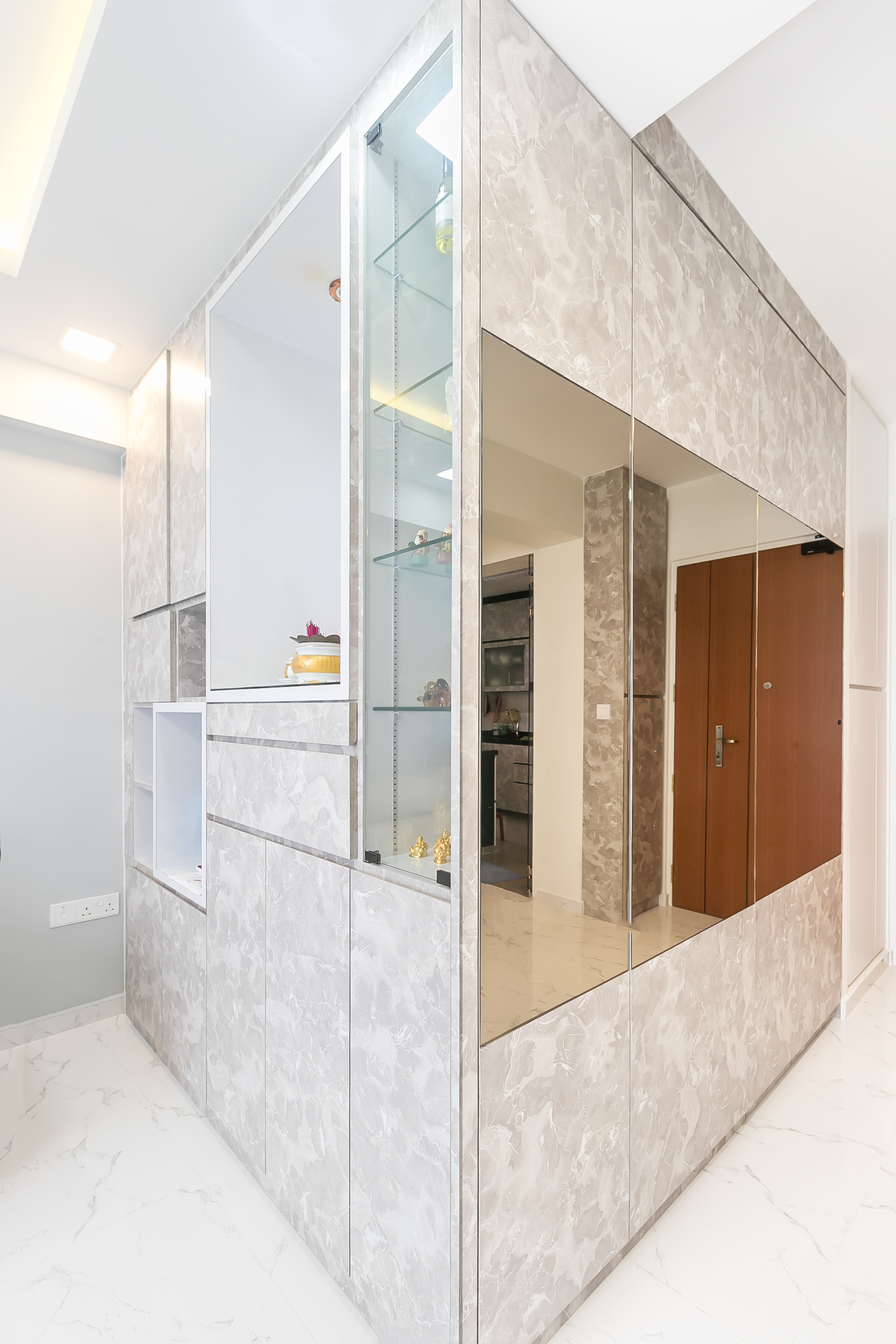 Modern Design - Living Room - HDB 4 Room - Design by Swiss Interior Design Pte Ltd