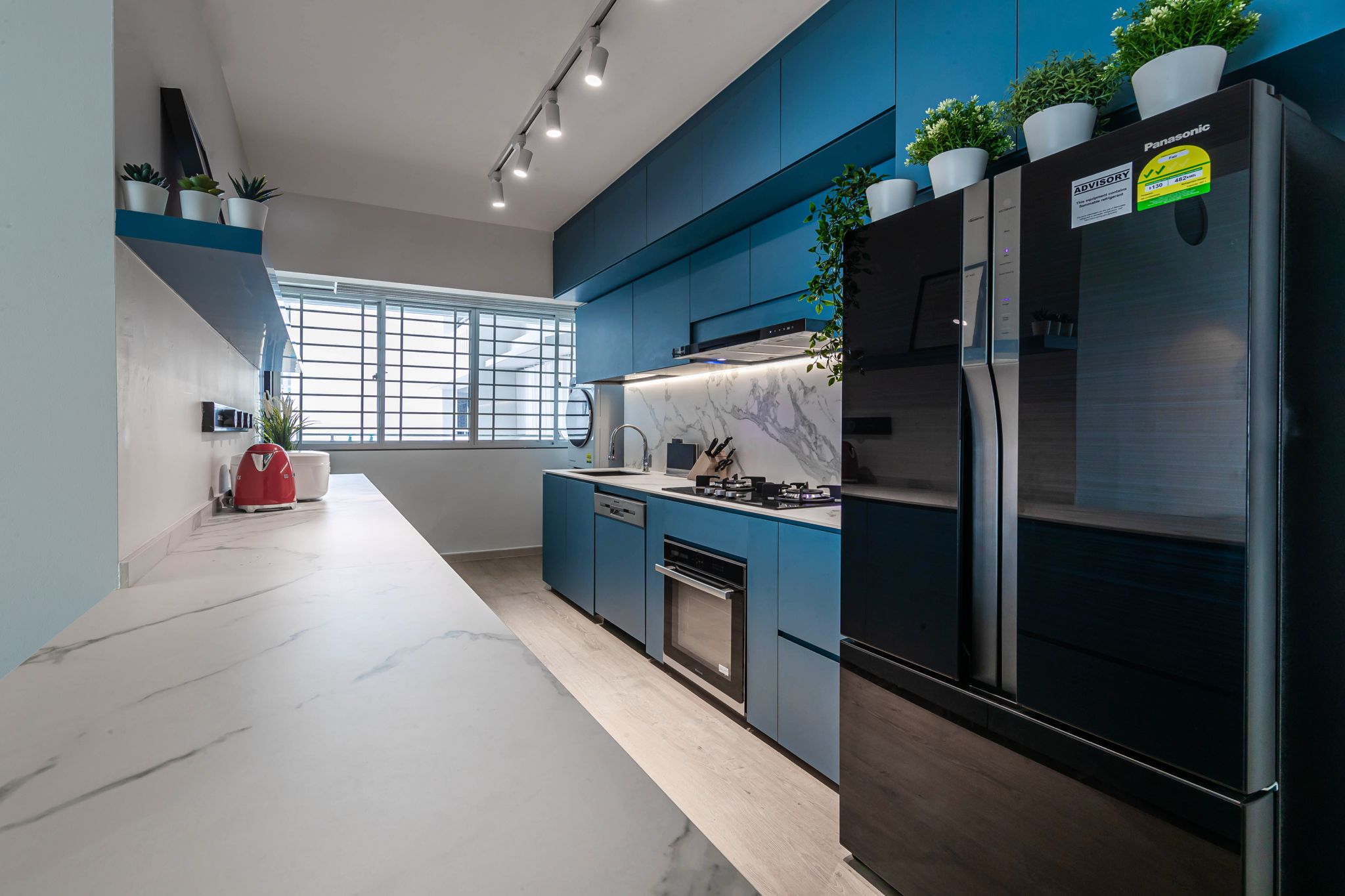 Minimalist, Modern, Scandinavian Design - Kitchen - HDB 4 Room - Design by Swiss Interior Design Pte Ltd