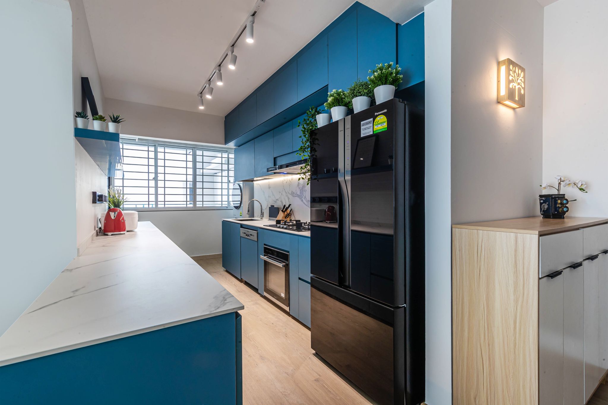 Minimalist, Modern, Scandinavian Design - Kitchen - HDB 4 Room - Design by Swiss Interior Design Pte Ltd