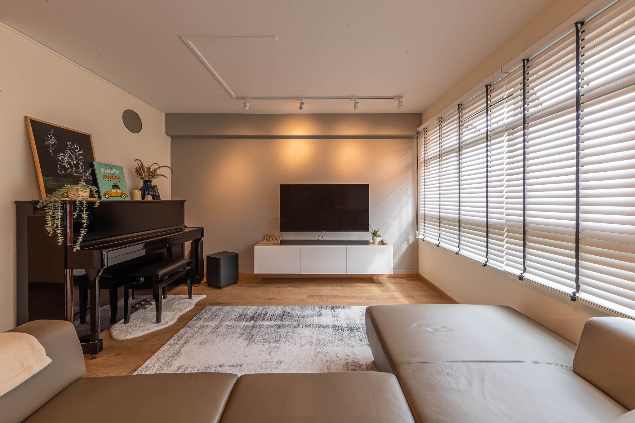  Design - Living Room - HDB 4 Room - Design by Swiss Interior Design Pte Ltd