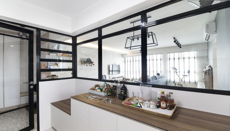 Contemporary, Industrial, Minimalist Design - Kitchen - Others - Design by Swiss Interior Design Pte Ltd