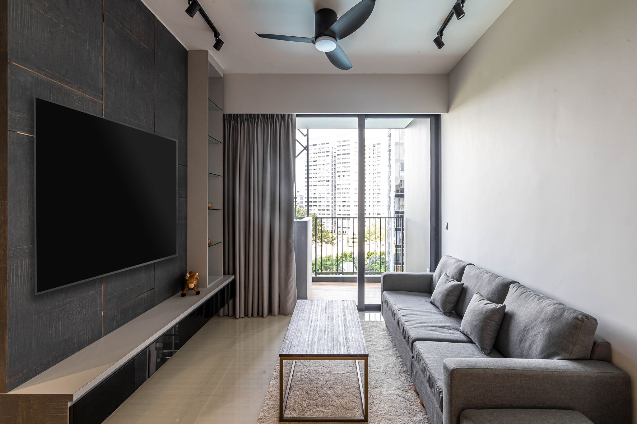 Modern Design - Living Room - Condominium - Design by Swiss Interior Design Pte Ltd