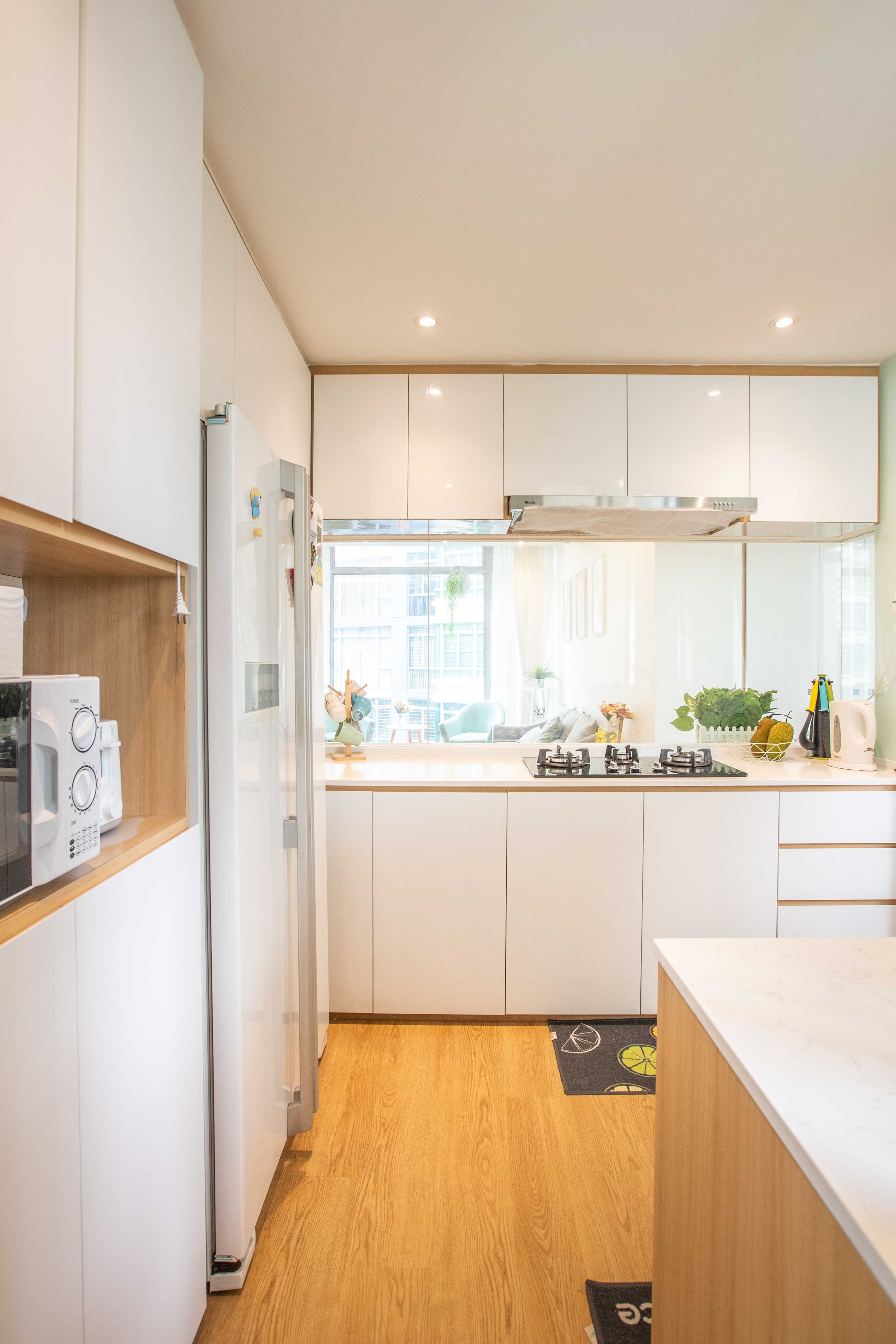 Scandinavian Design - Kitchen - Condominium - Design by Swiss Interior Design Pte Ltd