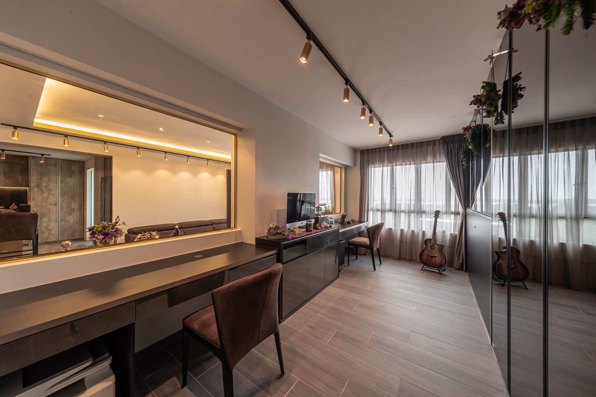 Modern Design - Study Room - HDB Executive Apartment - Design by Swiss Interior Design Pte Ltd